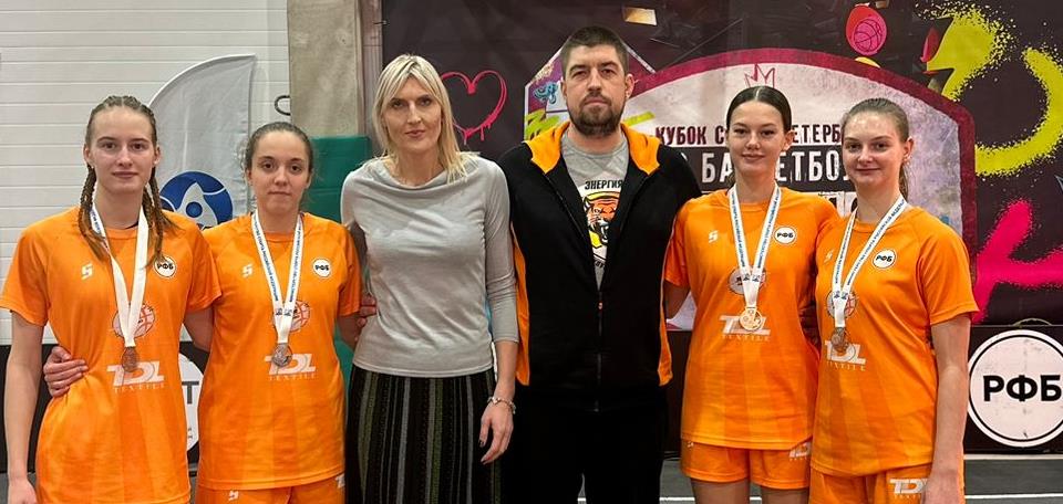 Ивановские команды завоевали четыре медали на Открытом Фестивале по баскетболу 3x3 в Санкт-Петербурге